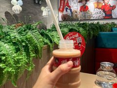 避风塘招牌港式冻奶茶-避风塘(宝山万达店)