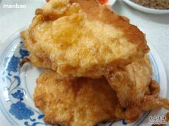 裹蛋炸馒头片-大槐树烤肉馆