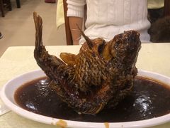 罾蹦鲤鱼-奥华餐厅·老张记(台基厂店)
