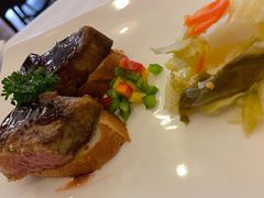 法式香煎鹅肝红酒-莫斯科餐厅