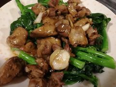 鸡杂炒菜心-紫金食坊(江南西路店)