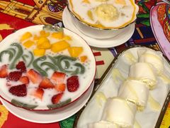 士多啤梨芒果绿茶拉面-甜心妈妈·榴莲星级糖水(北京路总店)