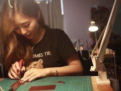 制作过程-零几体验diy皮具工作室(振业城店)