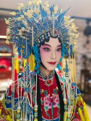 -胭脂猫京剧摄影