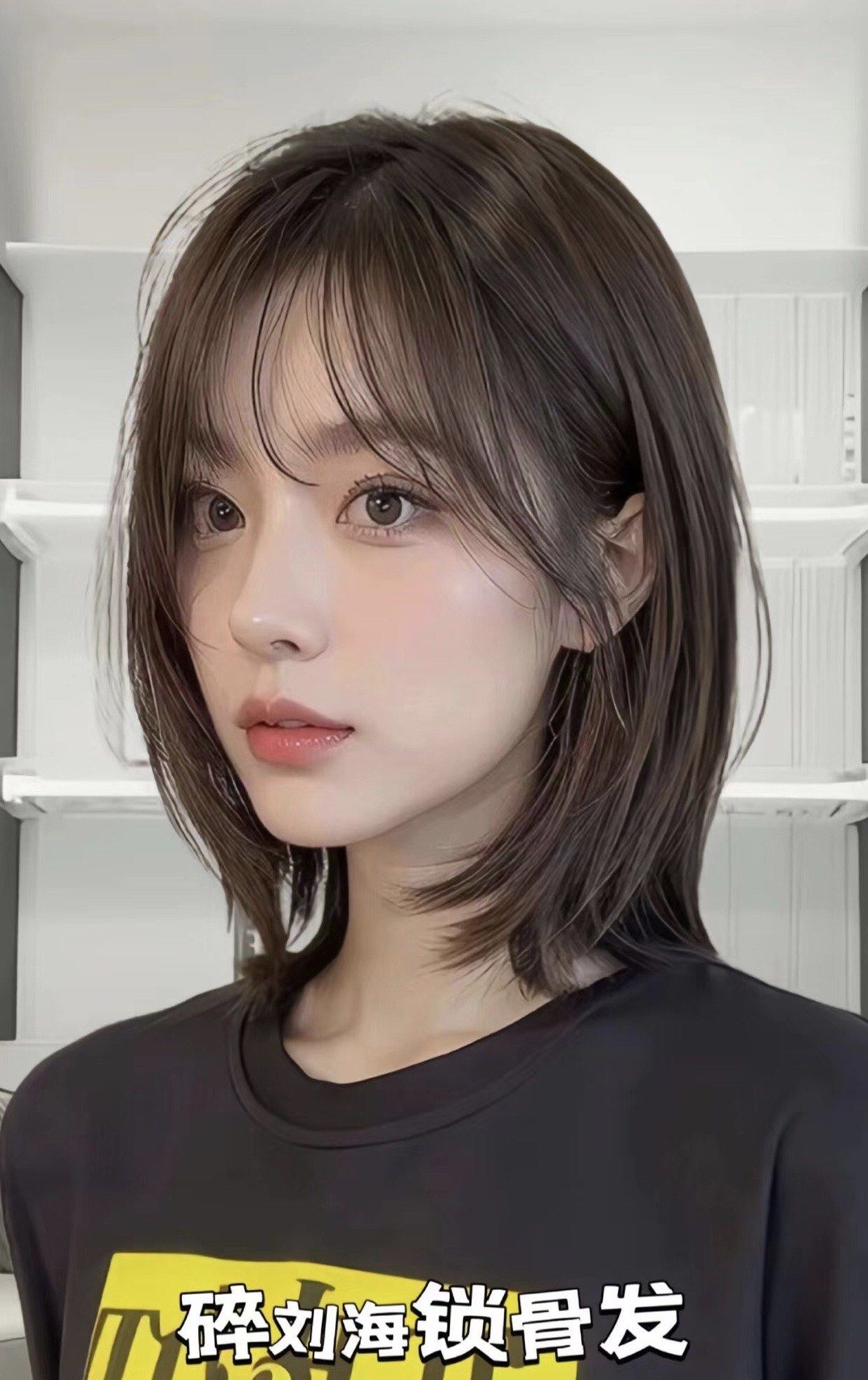 甜美短发