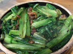 豆豉鲮鱼油麦菜-和记菜馆