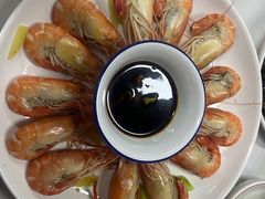 阳澄湖清水虾-鼎鲜·蟹农渔水·阳澄湖大闸蟹·农家乐(美人腿店)