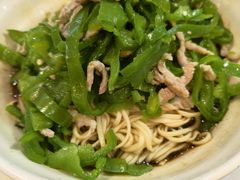青椒肉丝盖浇面-蒋家桥饺面店(广陵路店)