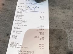 账单-Fergburger(皇后镇店)