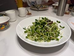 鸡油豆苗-羲和雅苑•北京烤鸭(国贸商城店)