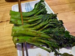 特色烤脆甜菜心-八条友鲜货烧烤·脆皮烤鱼(石岩旗舰店)