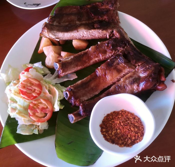 咪咪家的餐厅土著烤子排套餐图片