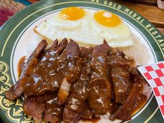 黑椒牛扒双蛋饭-肥韬茶餐厅(南山mini店)