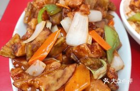 Stewed Chicken with Eggplant