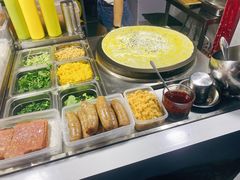 自助取餐区-糯米卷
