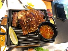炭烧秘制猪颈肉-simply thai天泰(长泰广场店)