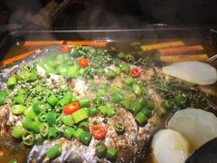 -探鱼·鲜青椒爽麻烤鱼(广州南沙万达广场店)