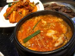 嫩豆腐汤-青松馆韩国料理(香港中路佳世客店)