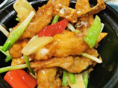 姜葱煎焗鱼头-德粤轩(缤谷广场店)
