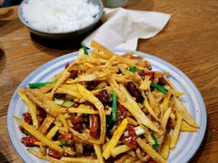 干煸藕丝-静一餐厅·湖北菜(前门店)