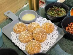 雪花南瓜饼-麻田会 ·鲜活现烹·牛蛙火锅(珠江新城维家思广场店)