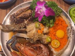 -明洞阿姨·韩式酱蟹烤肉·创意料理(三元桥店)