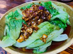 红葱头淋生菜-桃姐农庄老字号(从化温泉店)