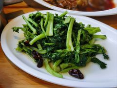炝炒白油菜-永乐饭店