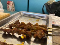 秦川黄牛招牌烤肉筋-叁宝烧烤 西安烧烤 领跑品牌(学府路店)