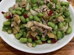 毛豆肉丝-凡老头米线砂锅(古荡新村西粮站)