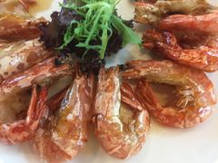 元宝煎红虾-申粤轩酒楼·三十年粤菜经典(丁香花园店)