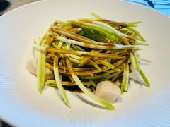 瓜丝捞扇贝-木守西溪溪隐餐厅