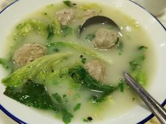 生菜牛肉丸汤-肉神潮汕卤鹅