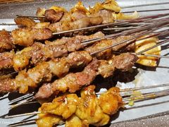 火联现穿羊肉串-火联烧烤(学院路创始店)