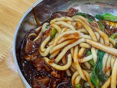 炸酱干拌面-上汤土豆面
