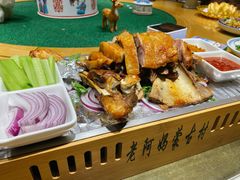 蒙古烤羊排-老阿妈蒙古村·蒙古包·草原文化·歌舞表演(老君堂店)