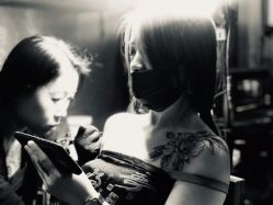 锁骨-千贺宗纹身传统大师