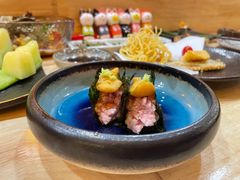 金枪鱼泥配海胆-鮨乐亭Omakase·海胆宴