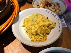 野胡葱炒土鸡蛋-吃饭皇帝大(合生汇店)