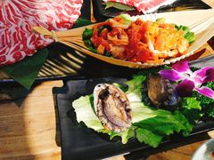 跳天鹅湖的鲍鱼-碳说品道.瓦片烤肉.海鲜烧烤(中华路店)
