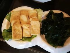 海带苗拼包浆豆腐-纸盐河码头火锅(十八梯店)