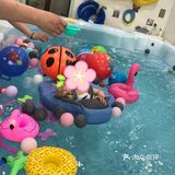 闲来带宝宝体验游泳乐趣
