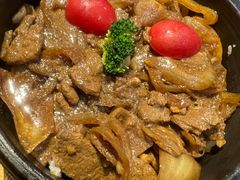 猪肉拌饭-金达莱冷面百年石锅饭(宾馆胡同店)