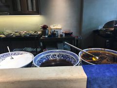 自助调料区-清真盛志望麻酱酿皮·非遗老字号