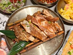 -草家酱蟹炭火烤肉店(珲春南路一店)