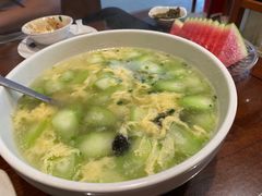 丝瓜蛋汤-田水湾丨地道安徽菜(文化路店)