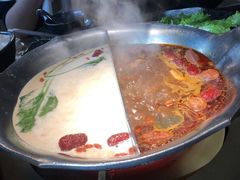 台式麻辣花胶鸡鸳鸯锅-湊湊火锅·茶憩(世博大道店)