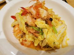 大虾炒白菜-山东宾馆·齐鲁苑餐厅