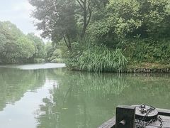 -摇橹船上船码头