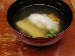 鳗鱼鱼肝清汤-京怀石·壬生